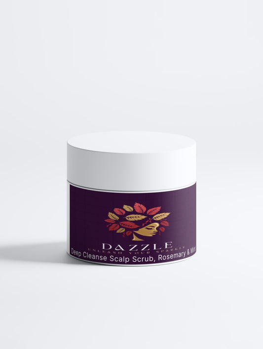 Deep Cleanse Scalp Scrub, Rosemary & Mint